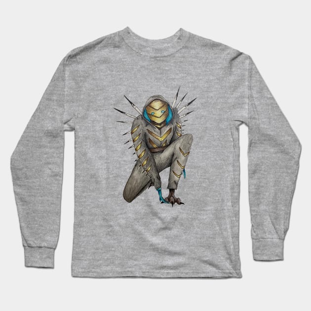 Masked Long Sleeve T-Shirt by Fallcrown